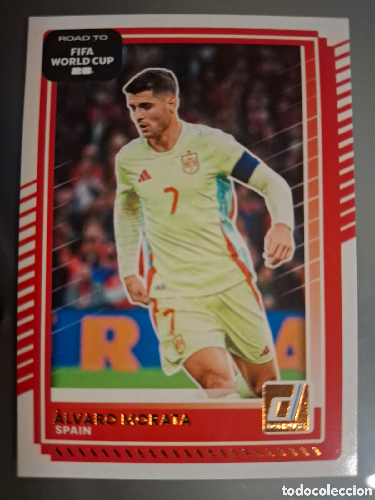Coleccionismo cromos antiguos: Morata Panini Donruss 2026