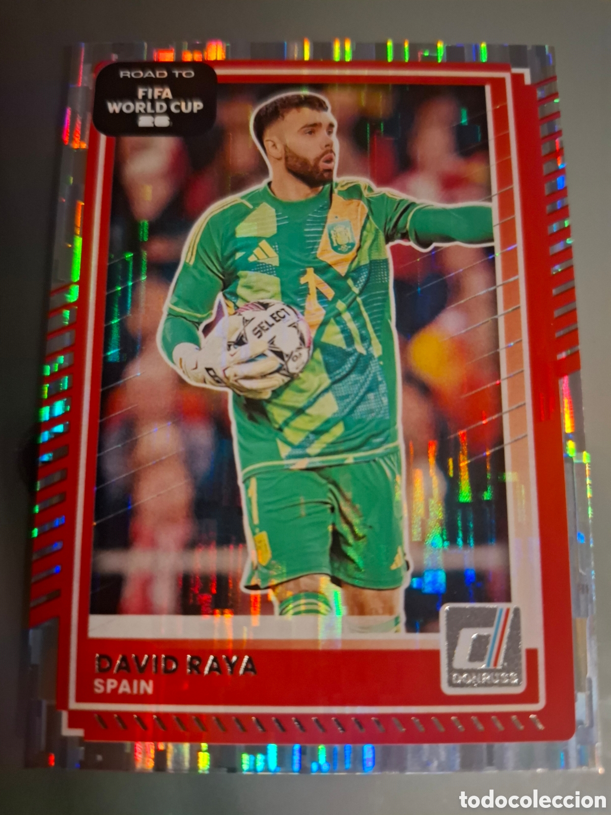 Coleccionismo cromos antiguos: David Raya Paralell Panini Donruss 2026