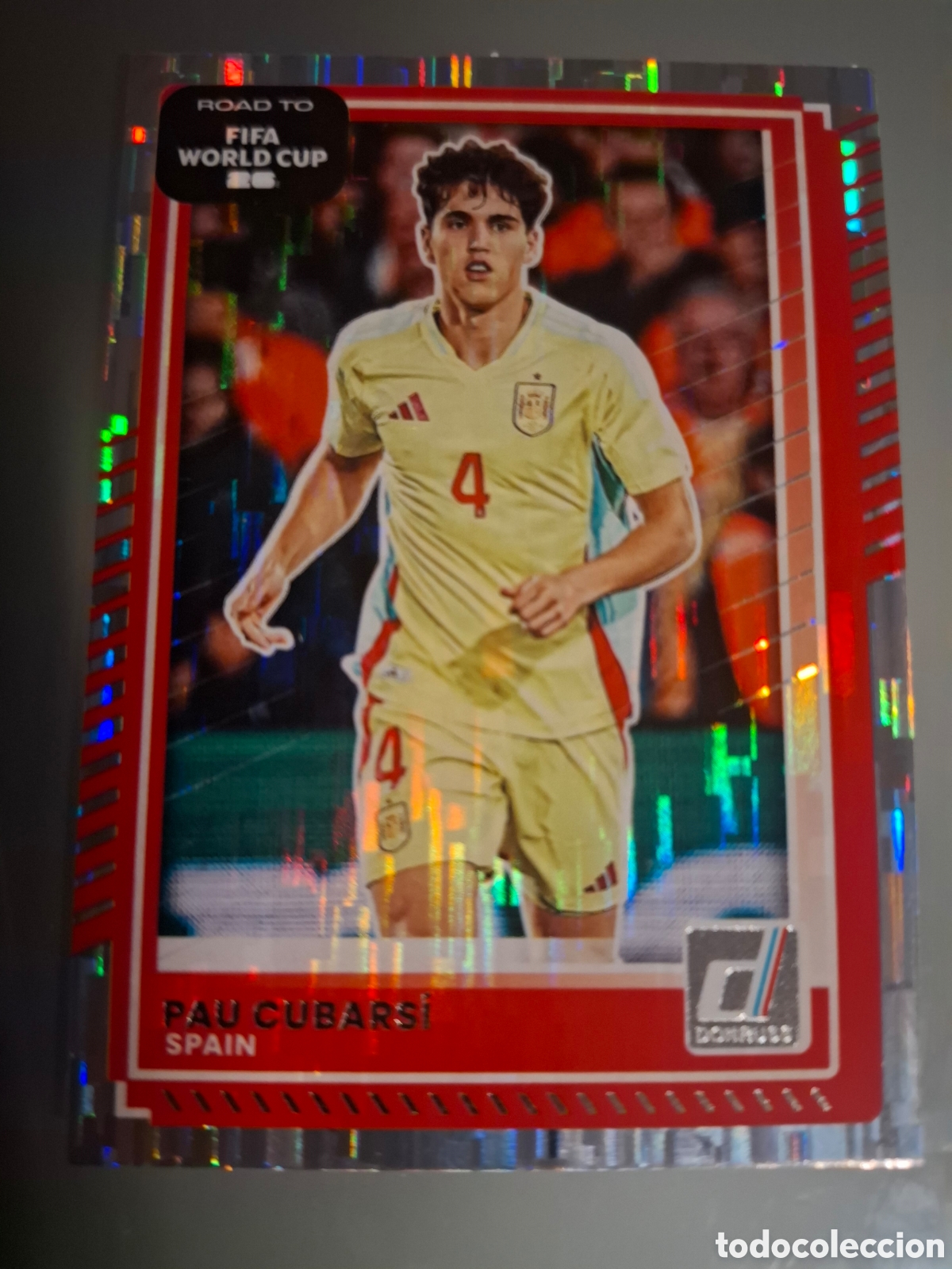 Coleccionismo cromos antiguos: Pau Cubarsi Paralell Panini Donruss 2026