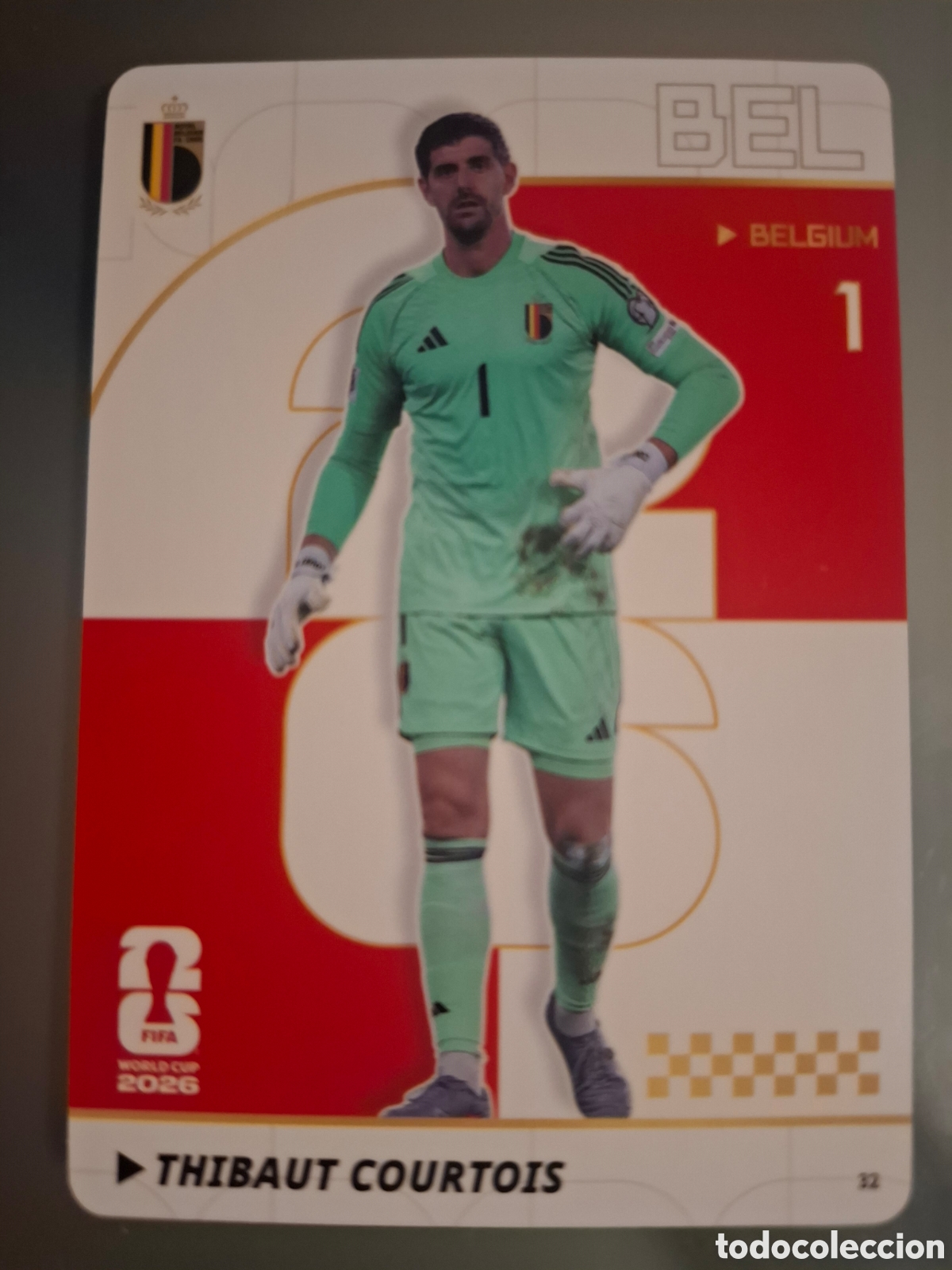 Coleccionismo cromos antiguos: Courtois Panini x Kayou 2026