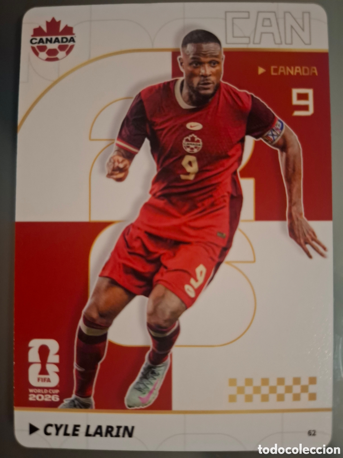 Coleccionismo cromos antiguos: Cyle Larin Panini x Kayou 2026
