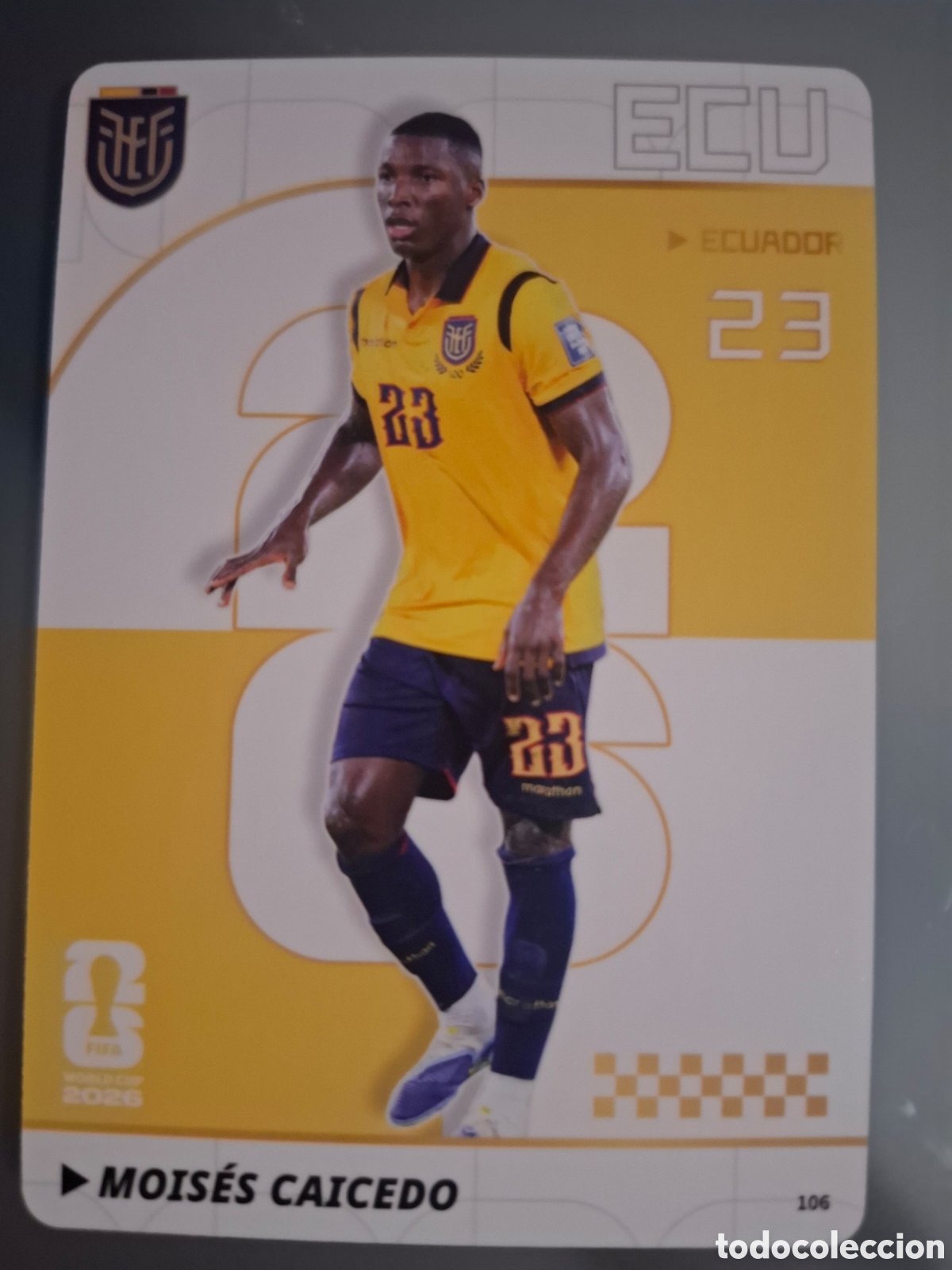 Coleccionismo cromos antiguos: Moises Caicedo Panini x Kayou 2026