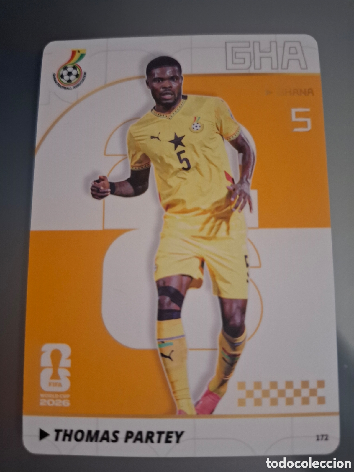 Coleccionismo cromos antiguos: Thomas Partey Panini x Kayou 2026