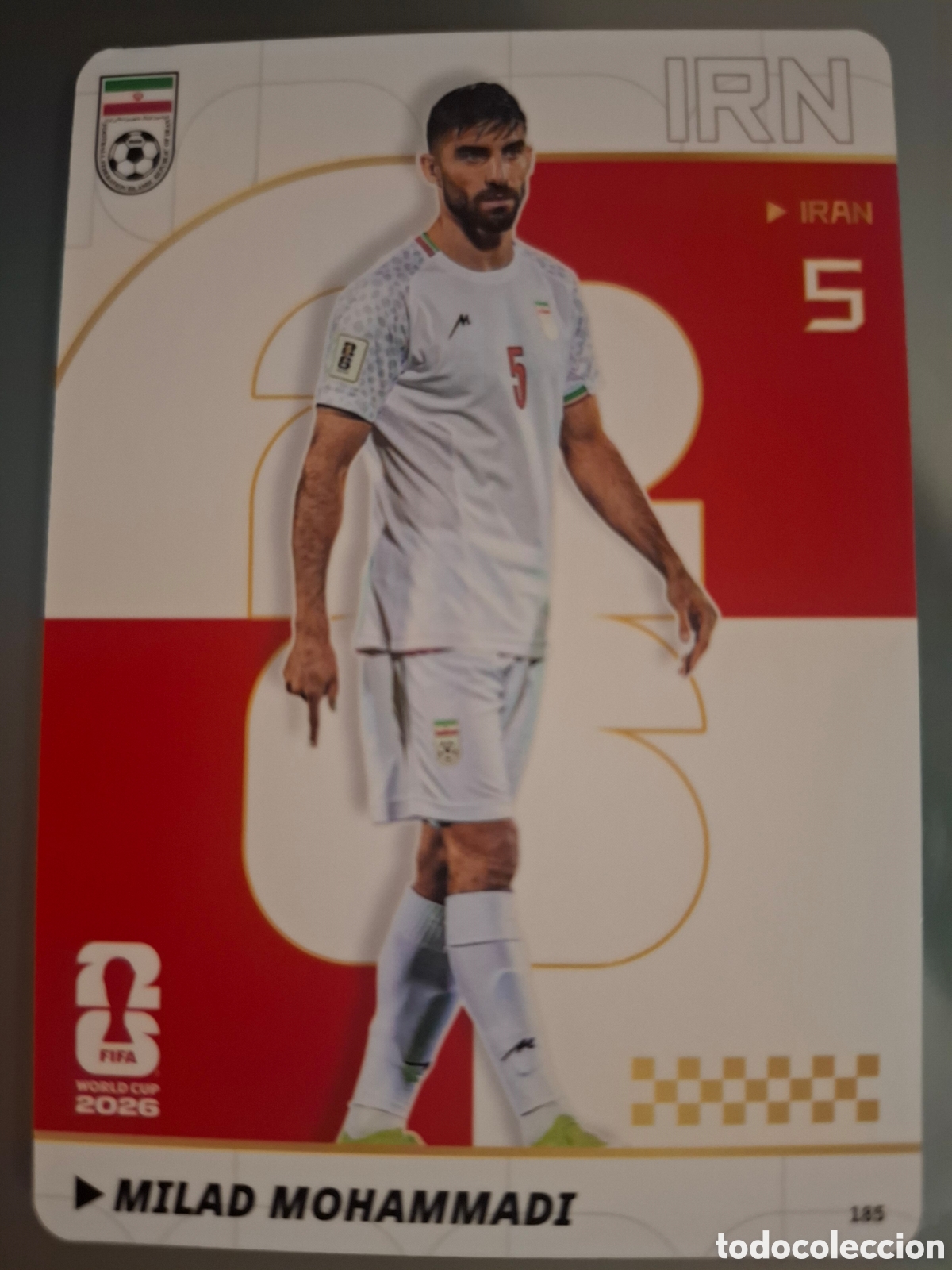 Coleccionismo cromos antiguos: Milad Mohammadi Panini x Kayou 2026