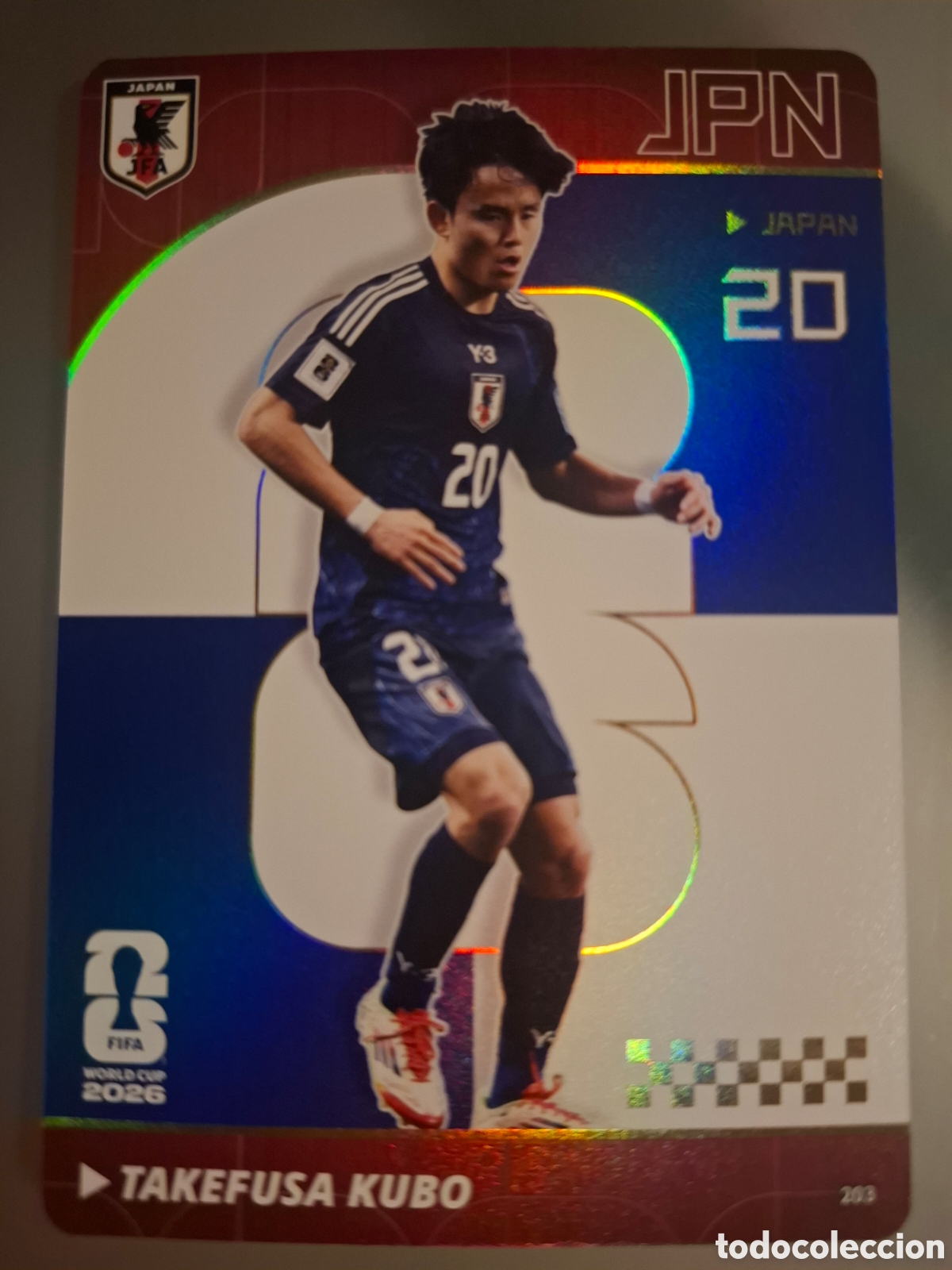 Coleccionismo cromos antiguos: Takefusa Kubo Paralell Panini x Kayou 2026