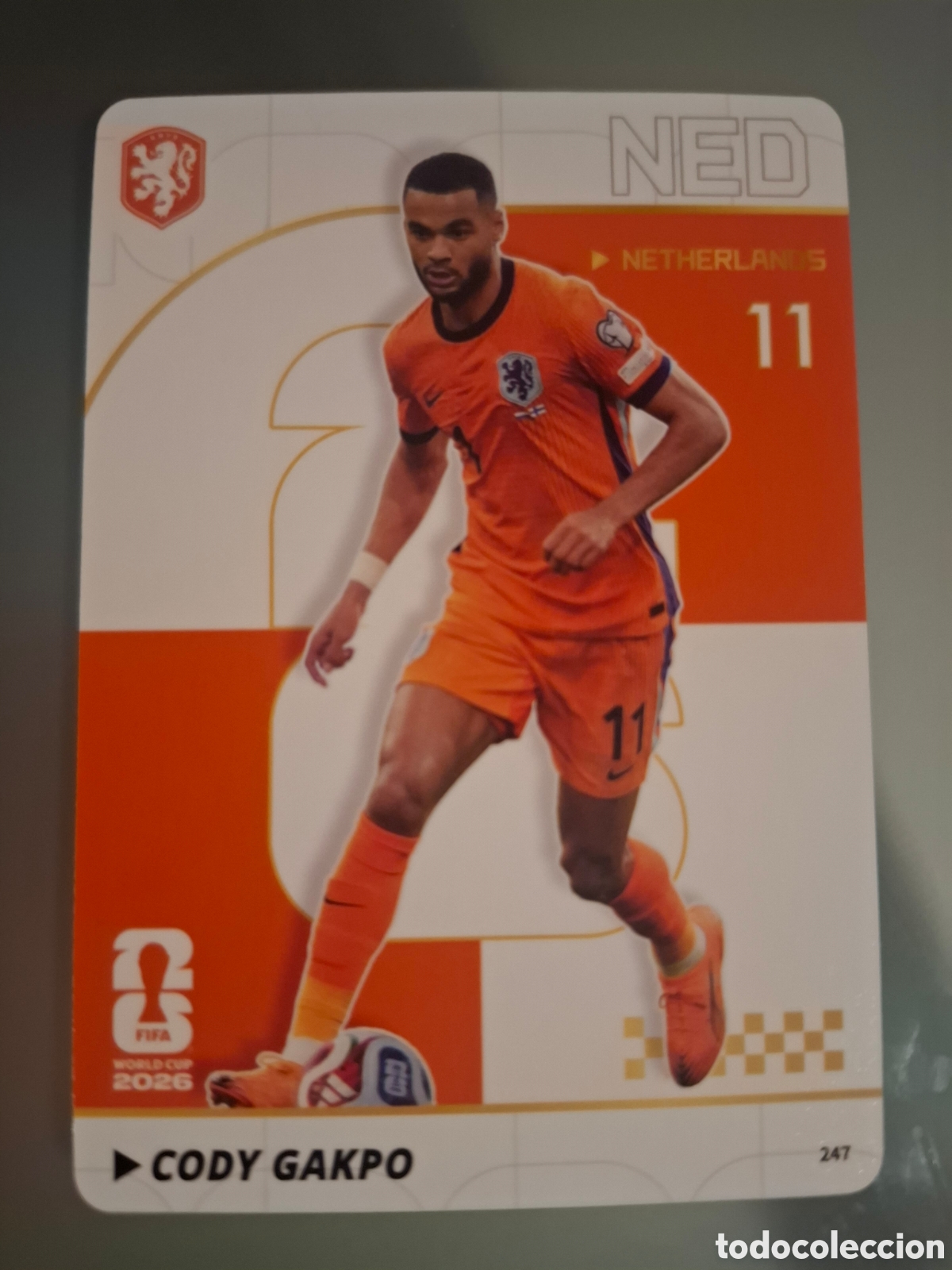 Coleccionismo cromos antiguos: Cody Gakpo Panini x Kayou 2026