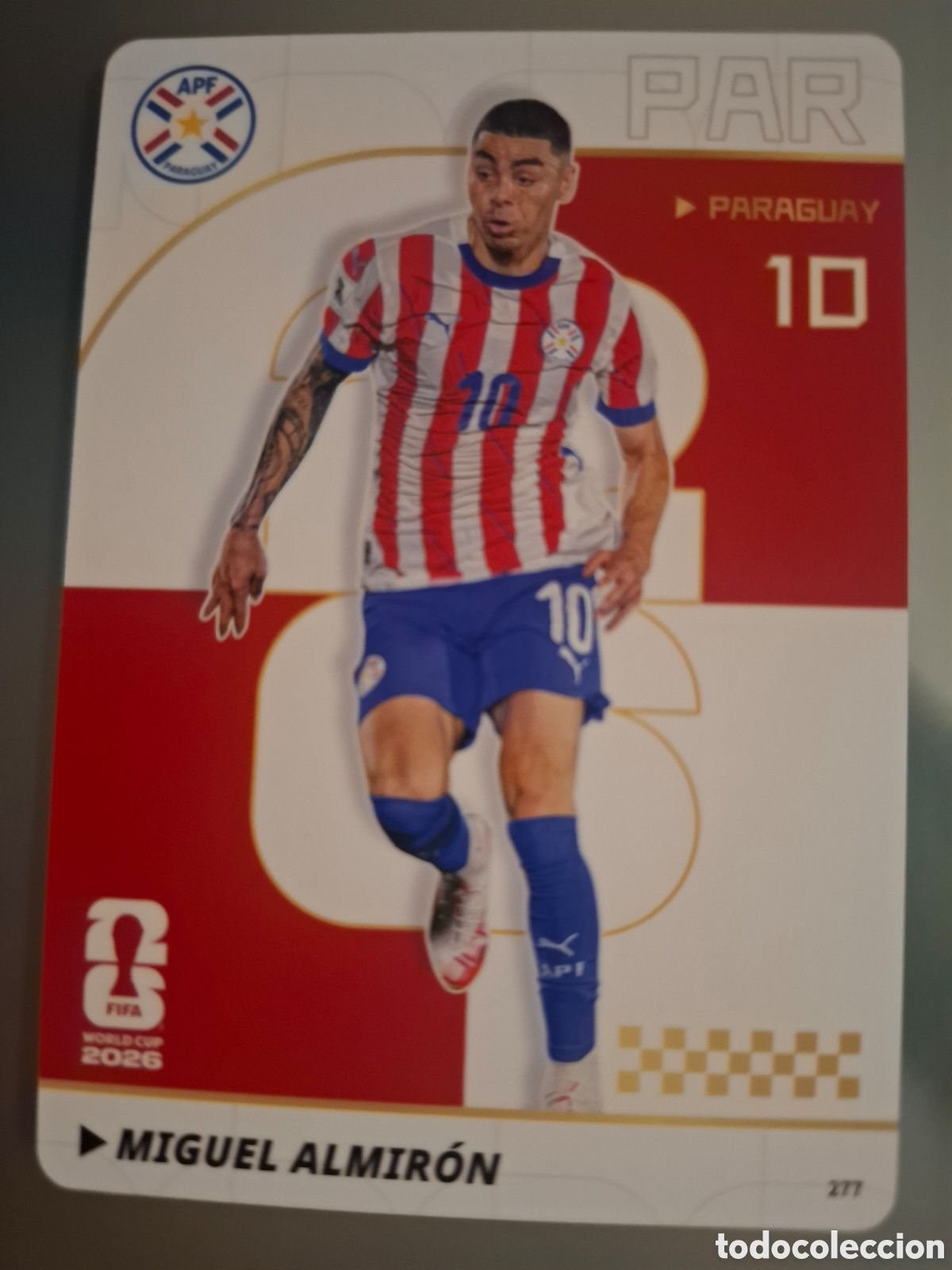Coleccionismo cromos antiguos: Miguel Almiron Panini x Kayou 2026