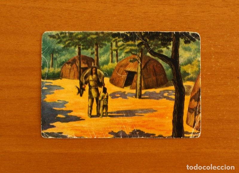 Coleccionismo cromos antiguos: Lejano Oeste - N&ordm; 81 El Wigwam - Ediciones Generales A&ntilde;o 1956