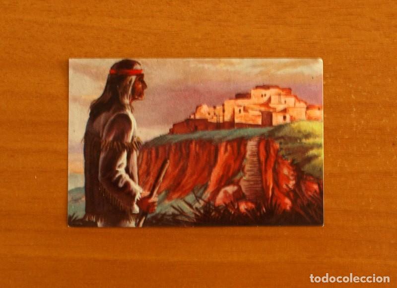 Coleccionismo cromos antiguos: Lejano Oeste - N&ordm; 118 Las Casas de Adobe - Ediciones Generales A&ntilde;o 1956