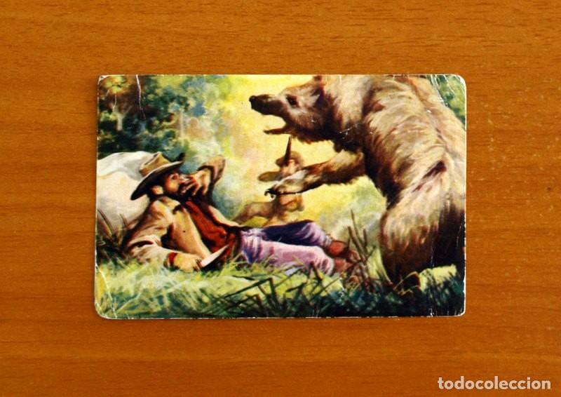 Coleccionismo cromos antiguos: Lejano Oeste - N&ordm; 173 En Busca de Pieles - Ediciones Generales A&ntilde;o 1956