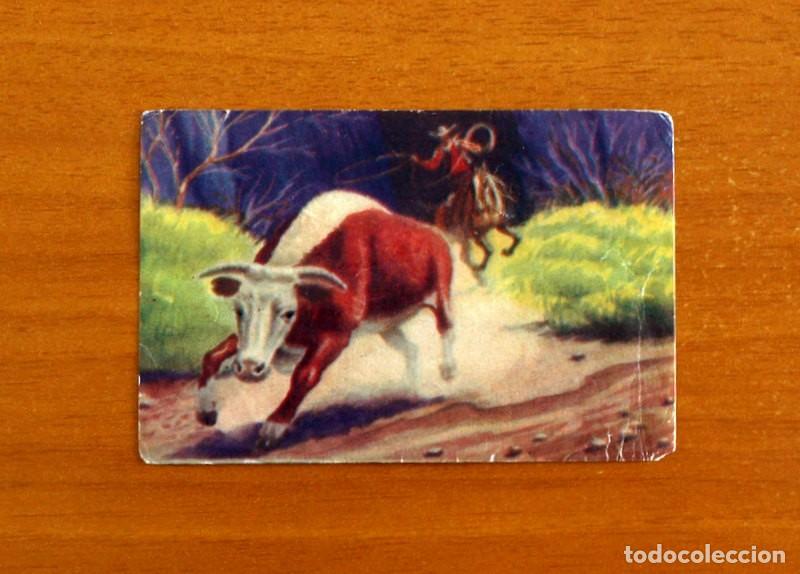 Coleccionismo cromos antiguos: Lejano Oeste - N&ordm; 250 Rudo Esfuerzo - Ediciones Generales A&ntilde;o 1956