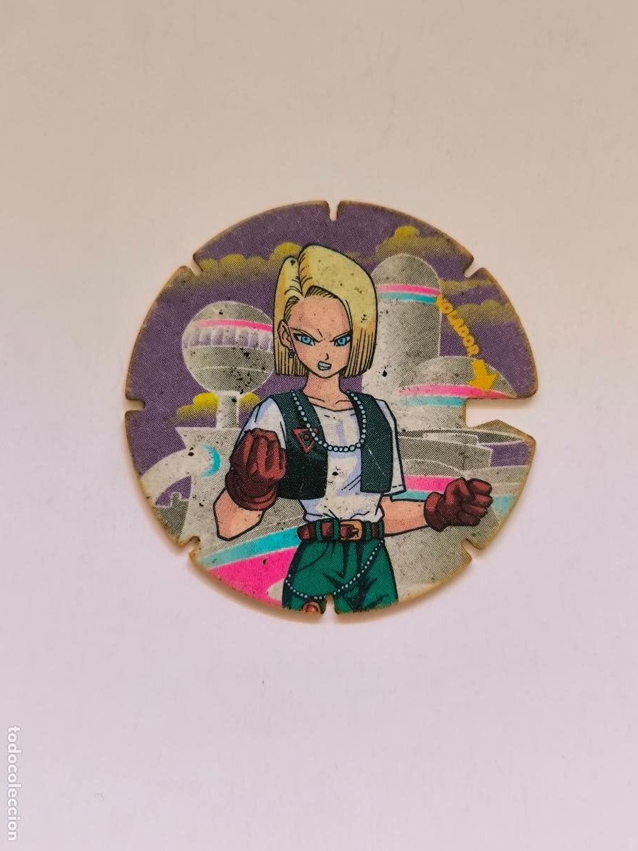 Coleccionismo cromos antiguos: TAZO DRAGON BALL Z - N&ordm; 27 - A-18 - VOLADOR - MATUTANO (V1C)