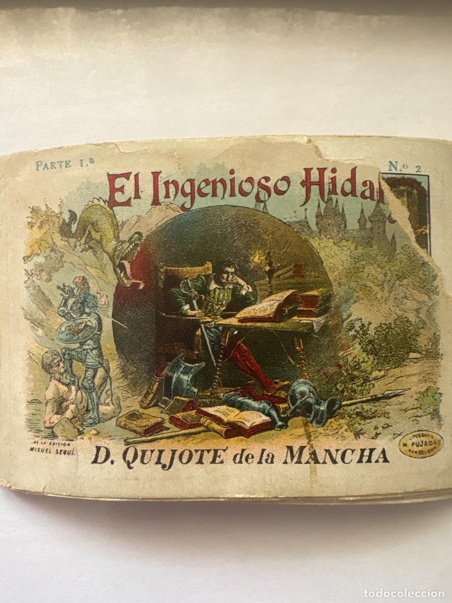 Coleccionismo cromos antiguos: Cartas de Don Quijote De La Mancha