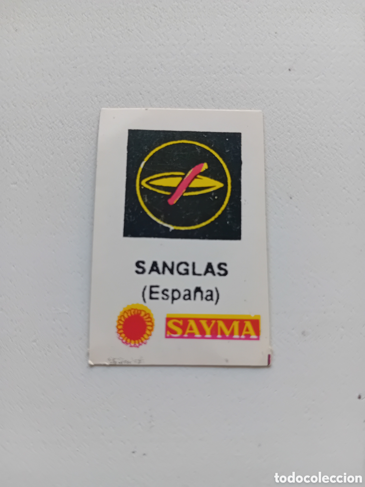 Coleccionismo cromos antiguos: cromo pipas sayma sanglas espa&ntilde;a