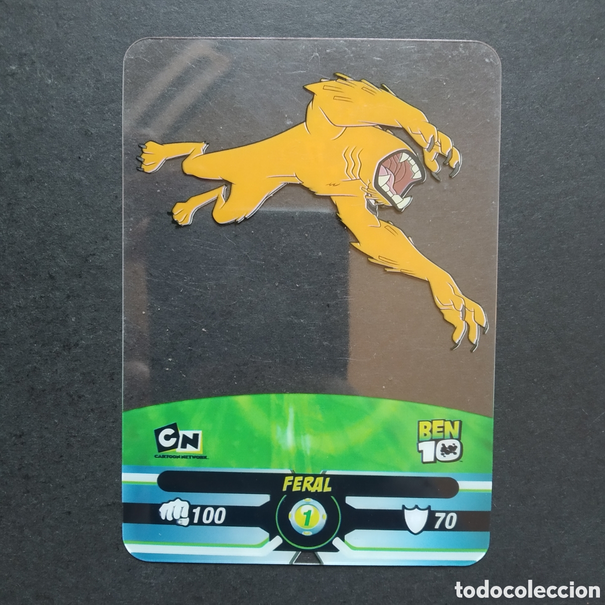 Coleccionismo cromos antiguos: LAMINCARDS - N&deg; 017 - FERAL - BEN10 / BEN 10 - EDIBAS / MUNDICROMO - A&Ntilde;O 2009