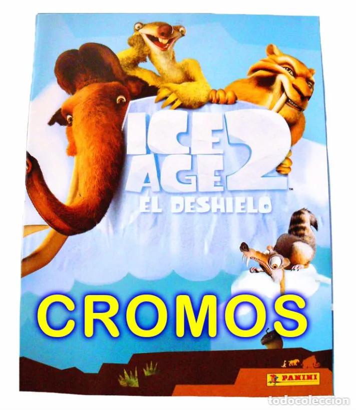 Coleccionismo cromos antiguos: Lte de 101 cromos de Ice age 2, el deshielo, panini