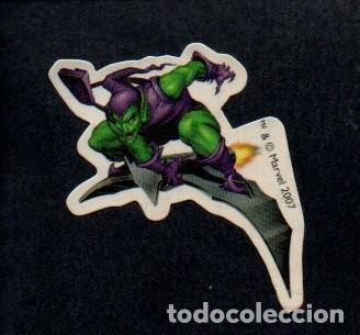 Coleccionismo cromos antiguos: CROMO TROQUELADO, BIMBO?? - EL DUENDE VERDE - MARVEL 2007. SIN TRASERA.