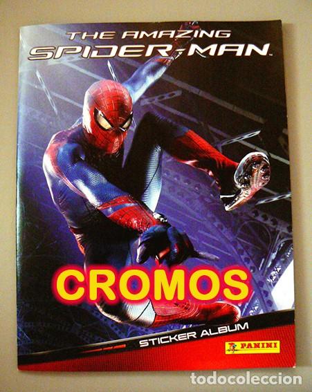 Coleccionismo cromos antiguos: Lote de 120 cromos de The amazing spiderman, panini