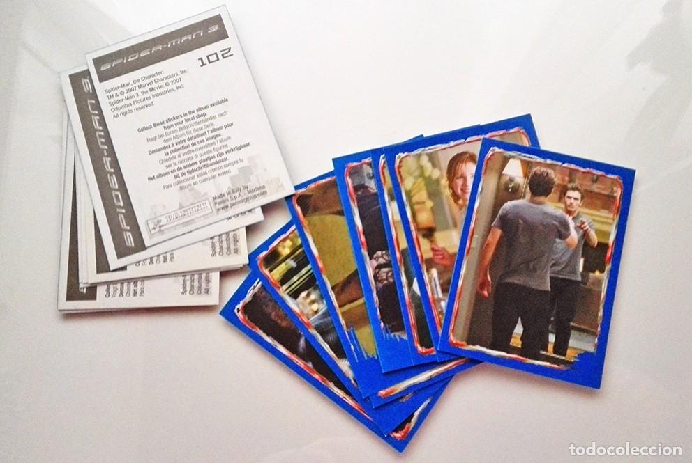 Coleccionismo cromos antiguos: Lote de 18 cromos de Spiderman 3, panini - Foto 2
