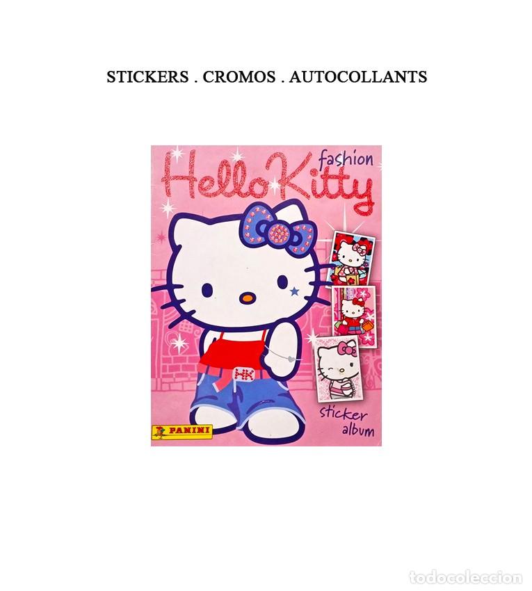 Coleccionismo cromos antiguos: Lote de 28 cromos de Hello Kitty fashion, panini