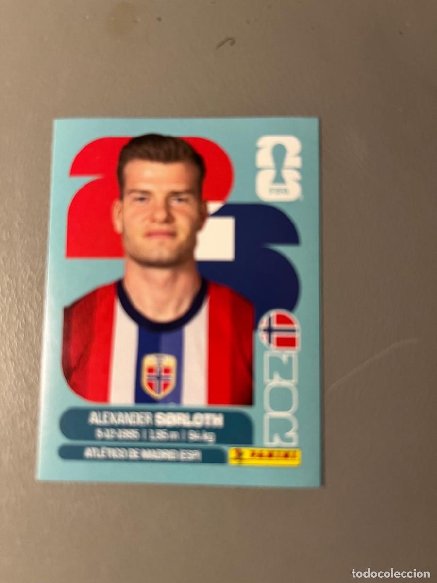 Coleccionismo cromos antiguos: Fifa world cup 2026 NOR 16