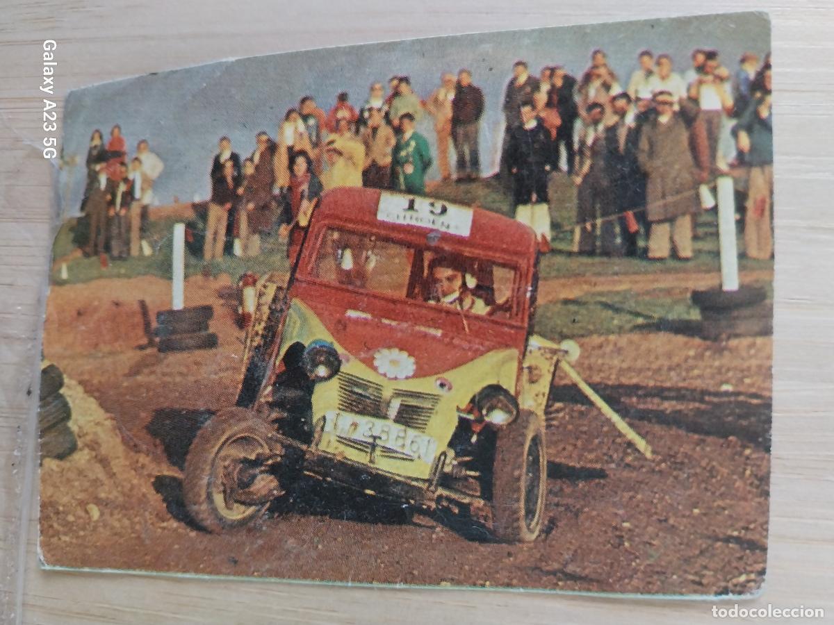 Coleccionismo cromos antiguos: BIMBO MUNDO AUTOMOBIL CITROEN POP CROSS A&Ntilde;O 1976 CROMO 69 SIN PEGAR NUNCA PROMO PASTELITOS