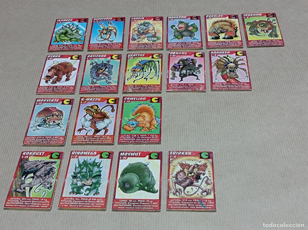 Coleccionismo cromos antiguos: CROMOS COLECCI&Oacute;N BOLLYCAO PLANETA MUTANTE