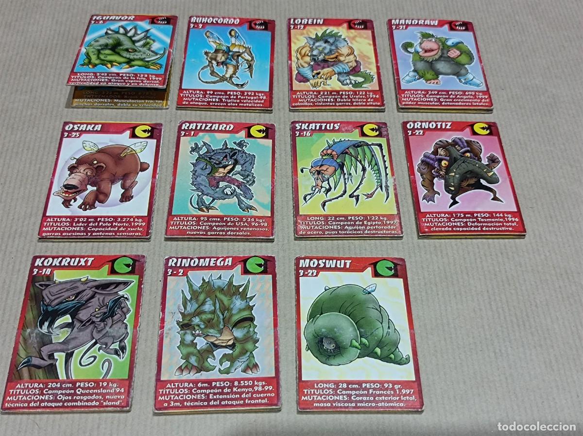 Coleccionismo cromos antiguos: CROMOS COLECCI&Oacute;N BOLLYCAO PLANETA MUTANTE