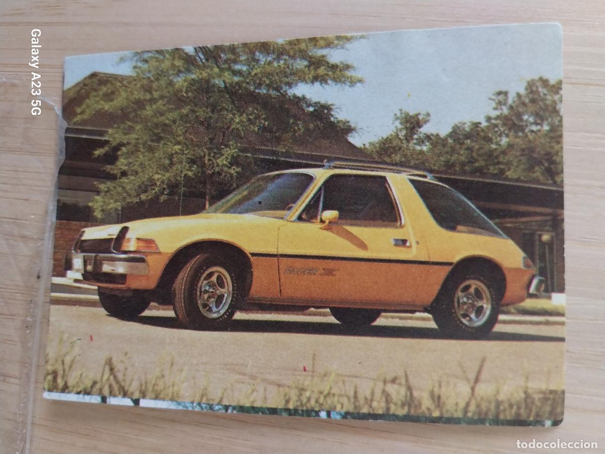 Collectable Antique Stickers: BIMBO MUNDO AUTOMOBIL A&Ntilde;O 1976 PACER X CROMO 31 ** SIN PEGAR NUNCA PROMO PASTELITOS