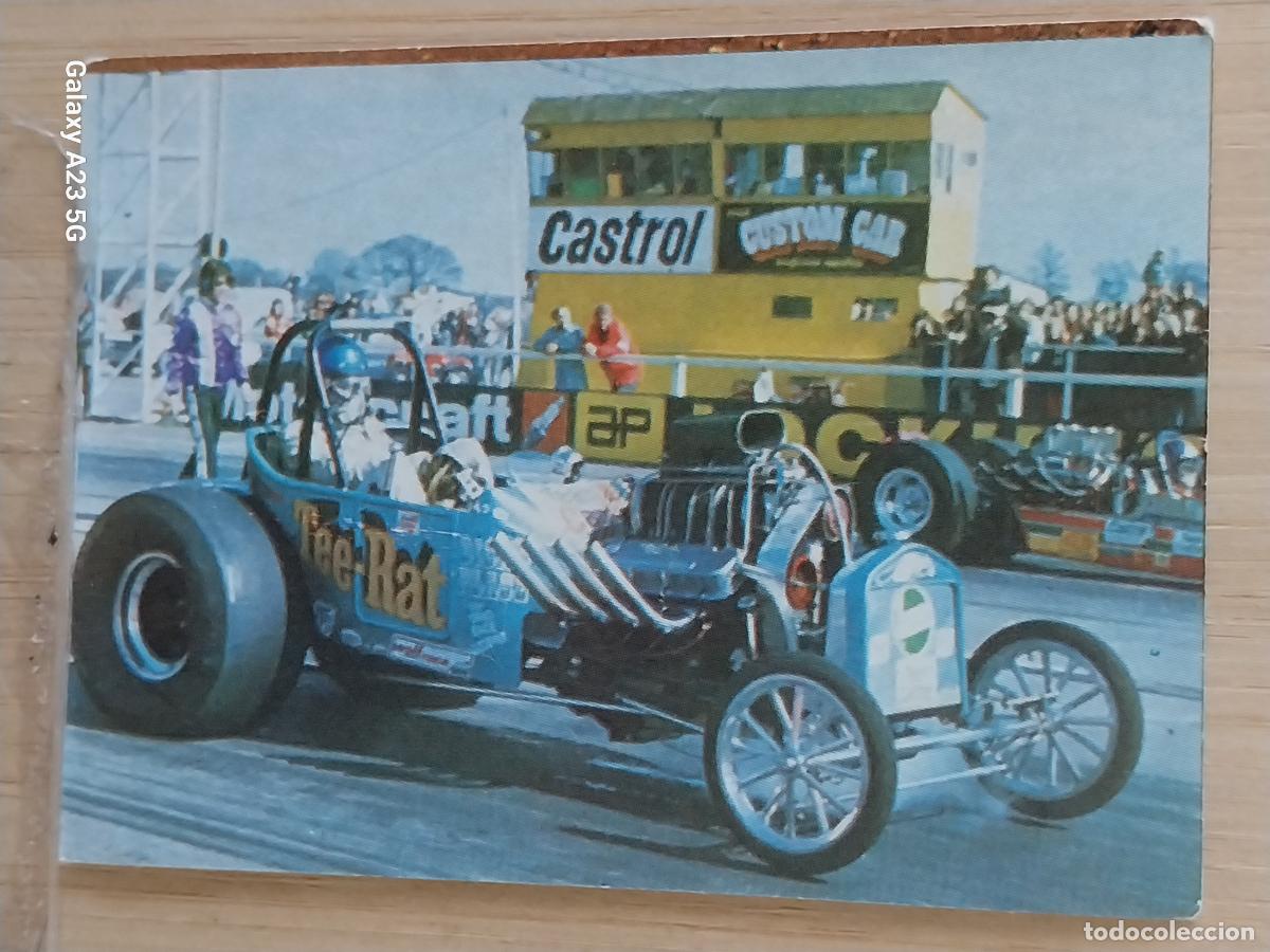 Coleccionismo cromos antiguos: BIMBO MUNDO AUTOMOBIL A&Ntilde;O 1976 STREET ALTERED CROMO 109 *** SIN PEGAR NUNCA PROMO PASTELITOS
