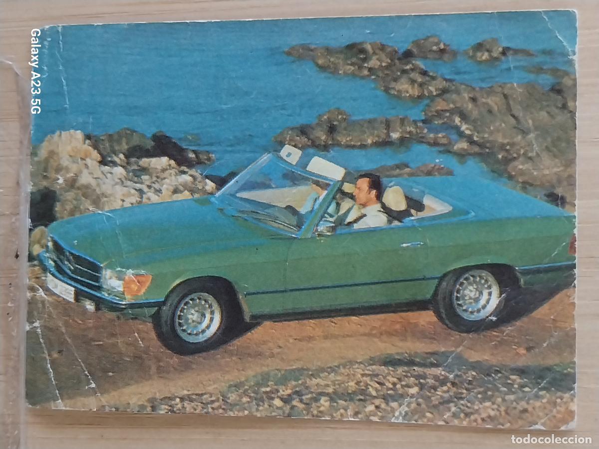 Coleccionismo cromos antiguos: BIMBO MUNDO AUTOMOBIL A&Ntilde;O 1976 MERCEDES 350 SL CROMO 33 *** SIN PEGAR NUNCA PASTELITOS