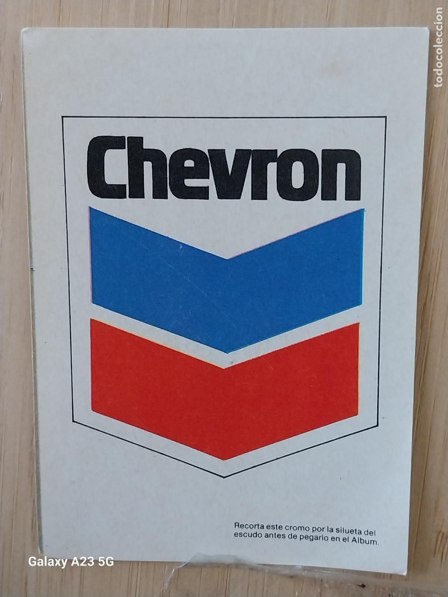 Coleccionismo cromos antiguos: BIMBO MUNDO AUTOMOBIL A&Ntilde;O 1976 CHEVRON CROMO 38 A * SIN PEGAR NUNCA PASTELITOS