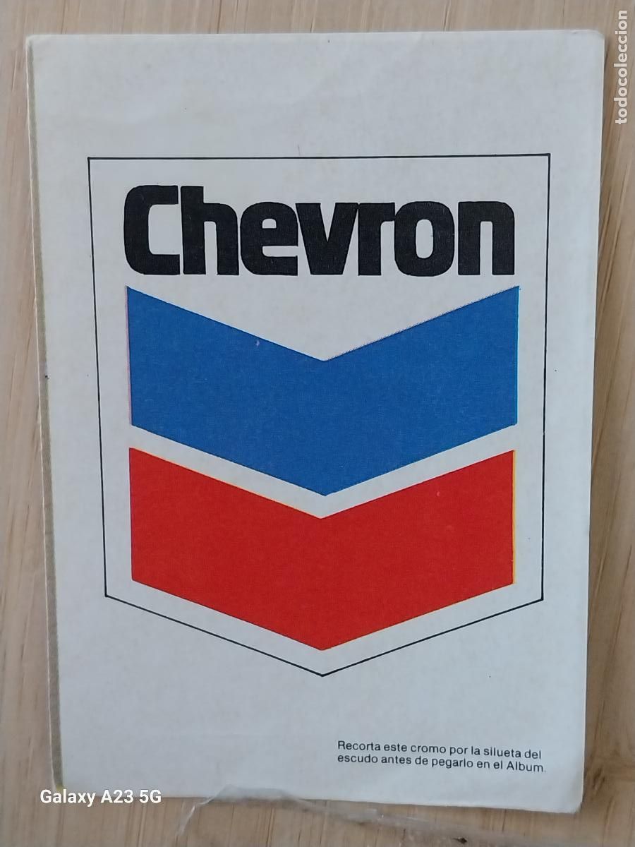 Coleccionismo cromos antiguos: BIMBO MUNDO AUTOMOBIL A&Ntilde;O 1976 CHEVRON CROMO 38 A *** SIN PEGAR NUNCA PASTELITOS