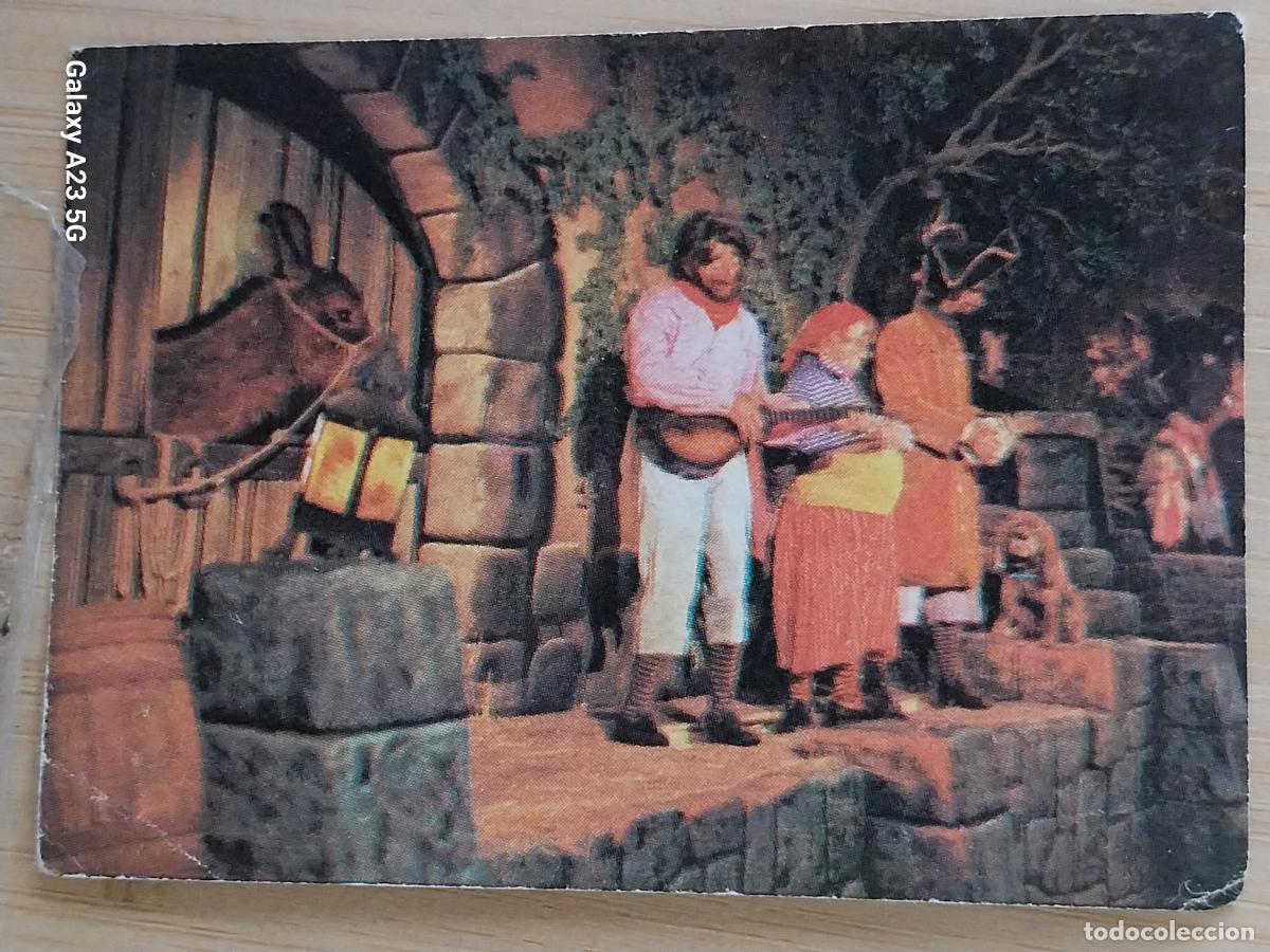 Coleccionismo cromos antiguos: DISNEY BIMBO A&Ntilde;O 1977 VOLANDO AEROMEXICO CROMO 6 *** SIN PEGAR NUNCA PASTELITOS
