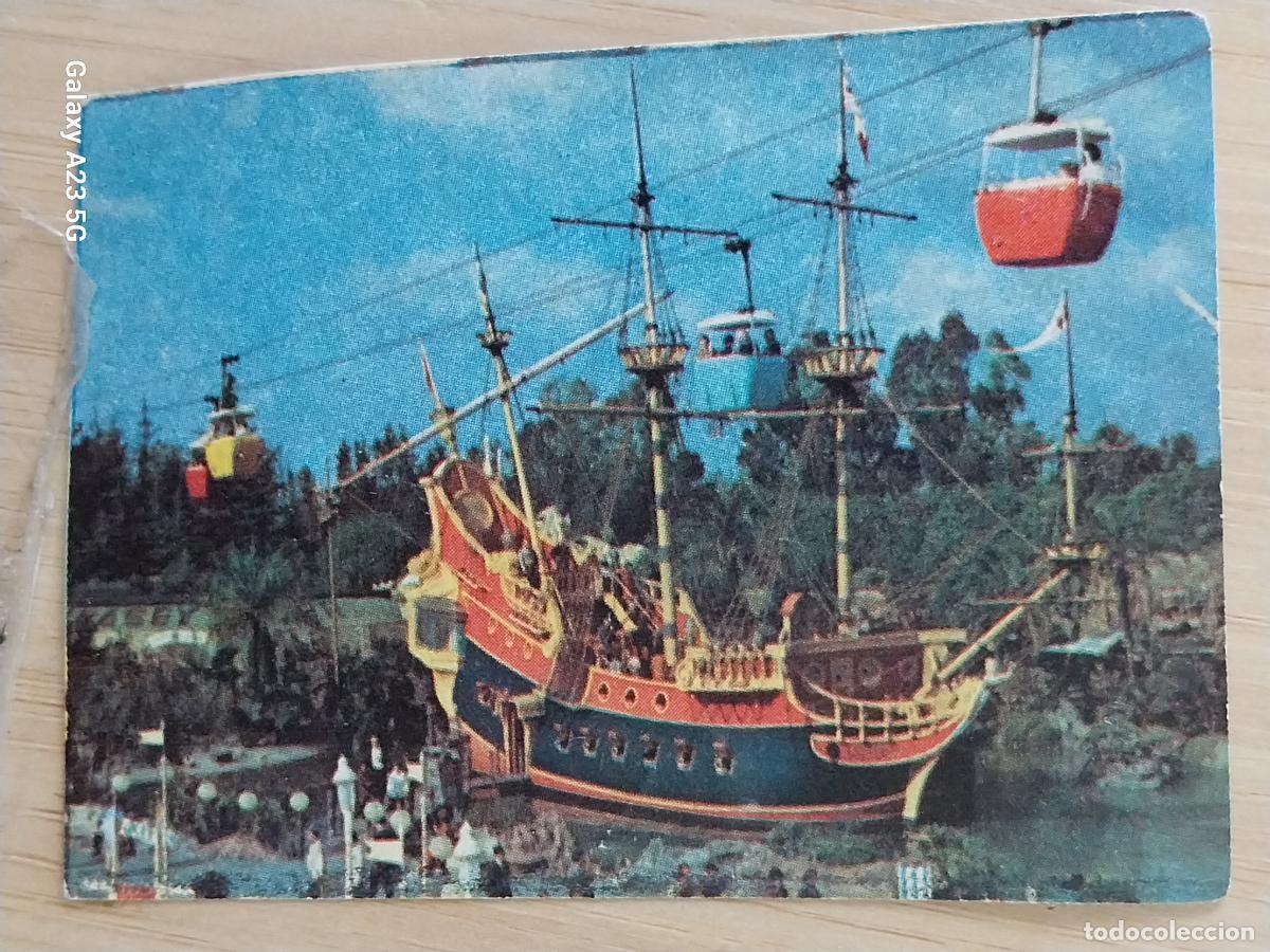 Coleccionismo cromos antiguos: DISNEY BIMBO A&Ntilde;O 1977 VOLANDO AEROMEXICO CROMO 22 ** SIN PEGAR NUNCA PASTELITOS