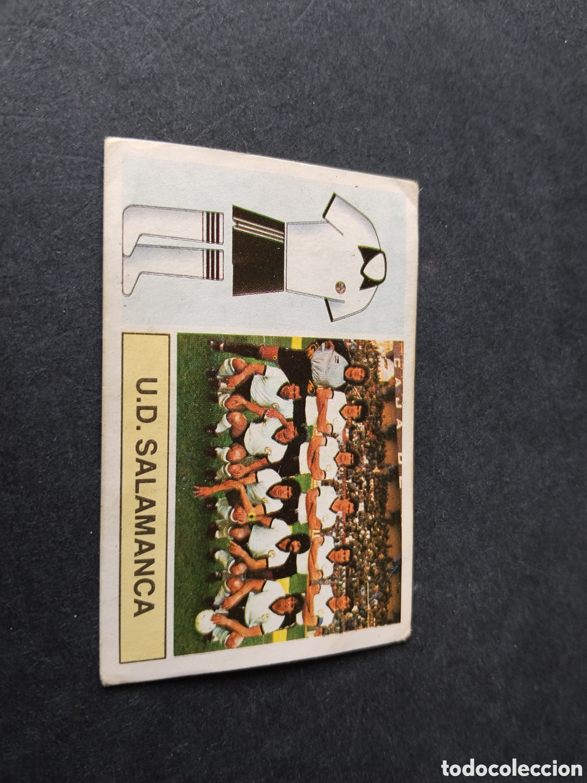 Coleccionismo cromos antiguos: Cromo futbol UD Salamanca liga 1982-83