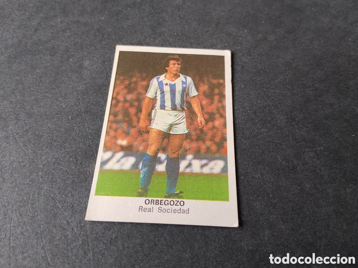 Collectionnisme Cartes &agrave; collectionner anciennes: Cromo futbol, Orbegozo Real Sociedad 1984