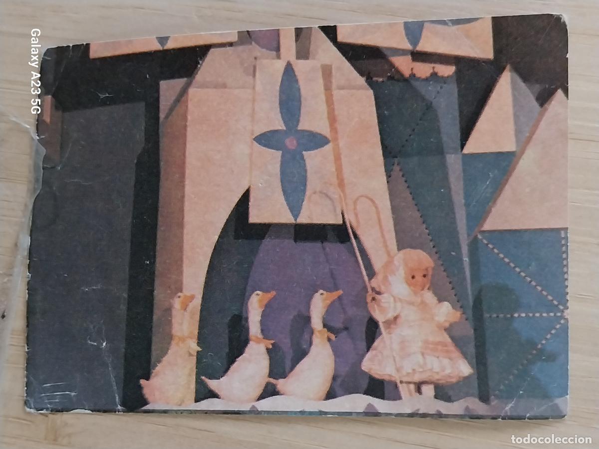 Coleccionismo cromos antiguos: DISNEY BIMBO A&Ntilde;O 1977 VOLANDO AEROMEXICO CROMO 40 ** SIN PEGAR NUNCA PASTELITOS