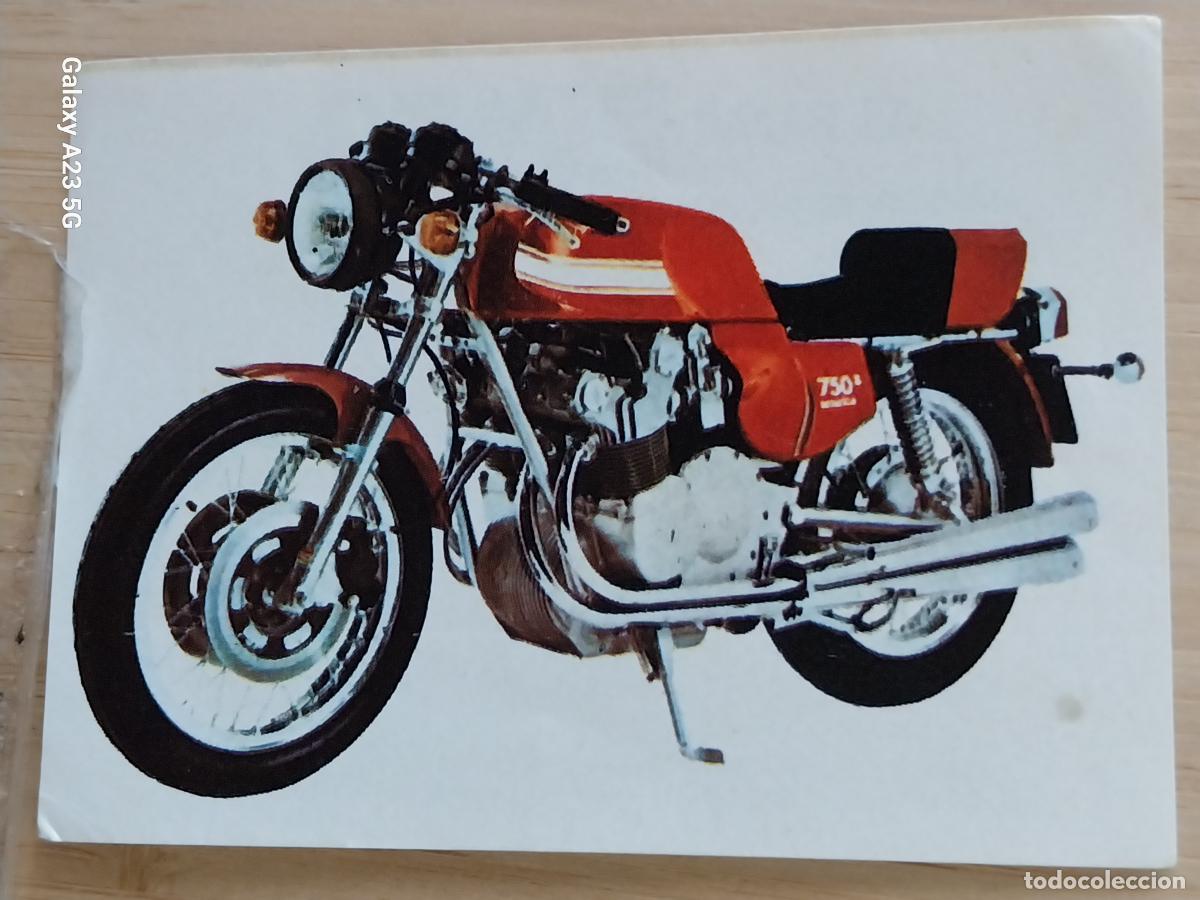 Coleccionismo cromos antiguos: M.V. 800 BIMBO A&Ntilde;O 1975 MUNDO MOTOS CROMO 41 SIN PEGAR NUNCA PASTELITOS