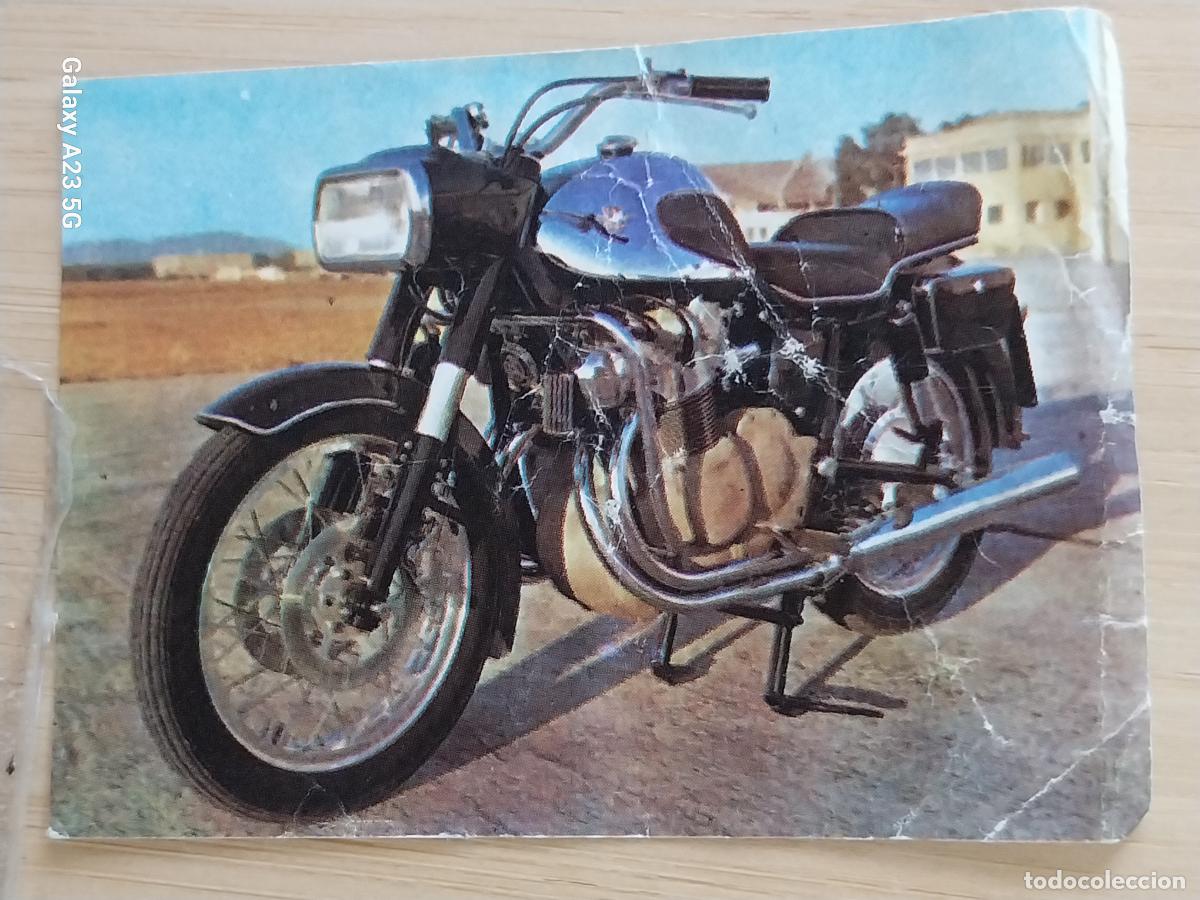 Coleccionismo cromos antiguos: M.V. AUGUSTA BIMBO A&Ntilde;O 1975 MUNDO MOTOS CROMO 5 SIN PEGAR NUNCA PASTELITOS