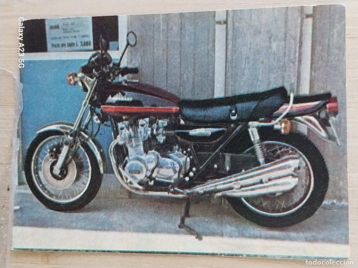 Coleccionismo cromos antiguos: KAWAWAKI 900 Z 1 BIMBO PASTELITOS A&Ntilde;O 1975 MUNDO MOTOS CROMO 42 SIN PEGAR NUNCA