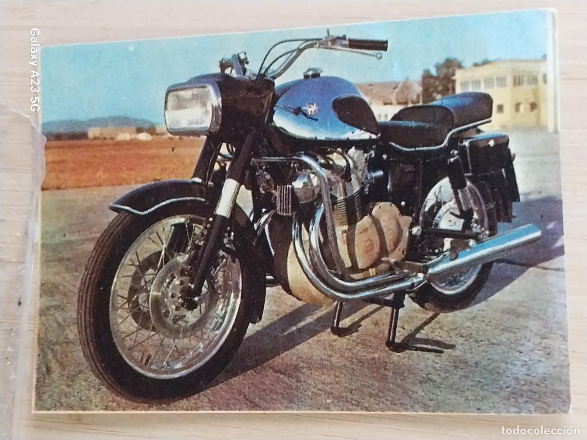 Coleccionismo cromos antiguos: M.V. AUGUSTA BIMBO A&Ntilde;O 1975 MUNDO MOTOS CROMO 5 SIN PEGAR NUNCA PASTELITOS