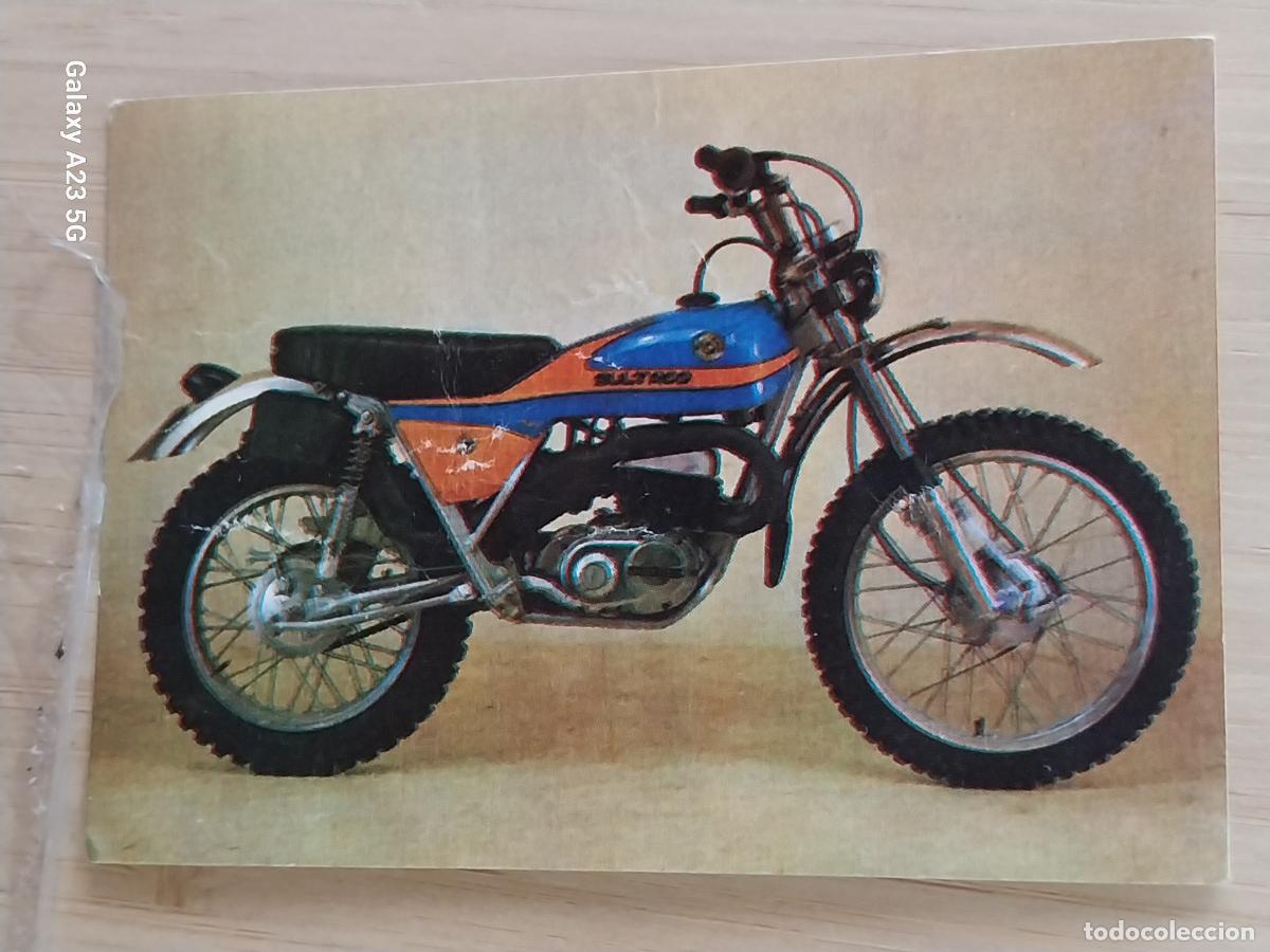 Coleccionismo cromos antiguos: ALPINA 350 CBIMBO A&Ntilde;O 1975 MUNDO MOTOS CROMO 96 SIN PEGAR NUNCA PASTELITOS