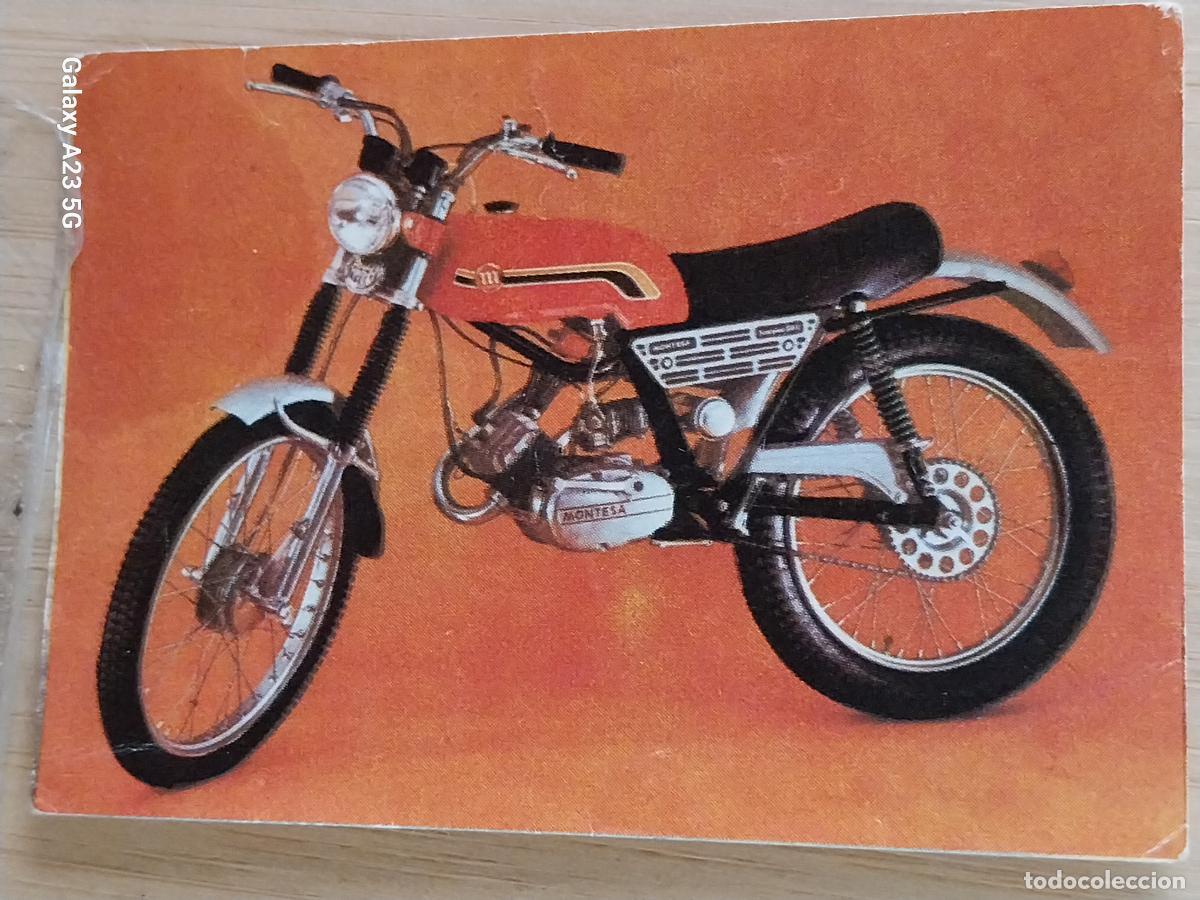 Coleccionismo cromos antiguos: SCORPION 50 R BIMBO PASTELITOS A&Ntilde;O 1975 MUNDO MOTOS CROMO 96 SIN PEGAR NUNCA