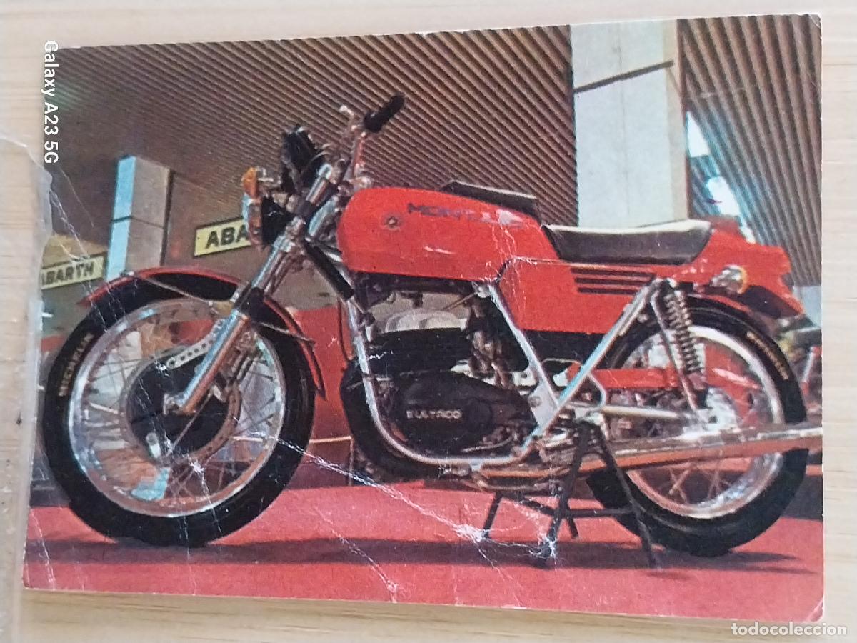 Coleccionismo cromos antiguos: BULTACO MONTJUIC BIMBO PASTELITOS A&Ntilde;O 1975 MUNDO MOTOS CROMO 30 SIN PEGAR NUNCA