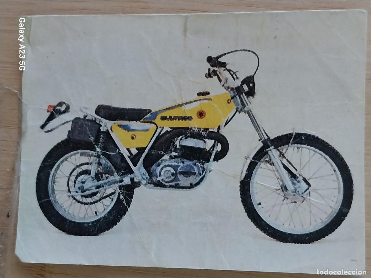 Coleccionismo cromos antiguos: LOBITO 74 T BIMBO PASTELITOS A&Ntilde;O 1975 MUNDO MOTOS CROMO 79 SIN PEGAR NUNCA