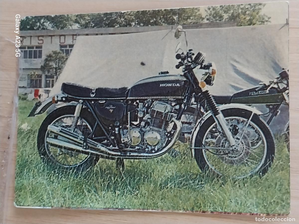 Coleccionismo cromos antiguos: HONDA 750 CC BIMBO PASTELITOS A&Ntilde;O 1975 MUNDO MOTOS CROMO 8 SIN PEGAR NUNCA