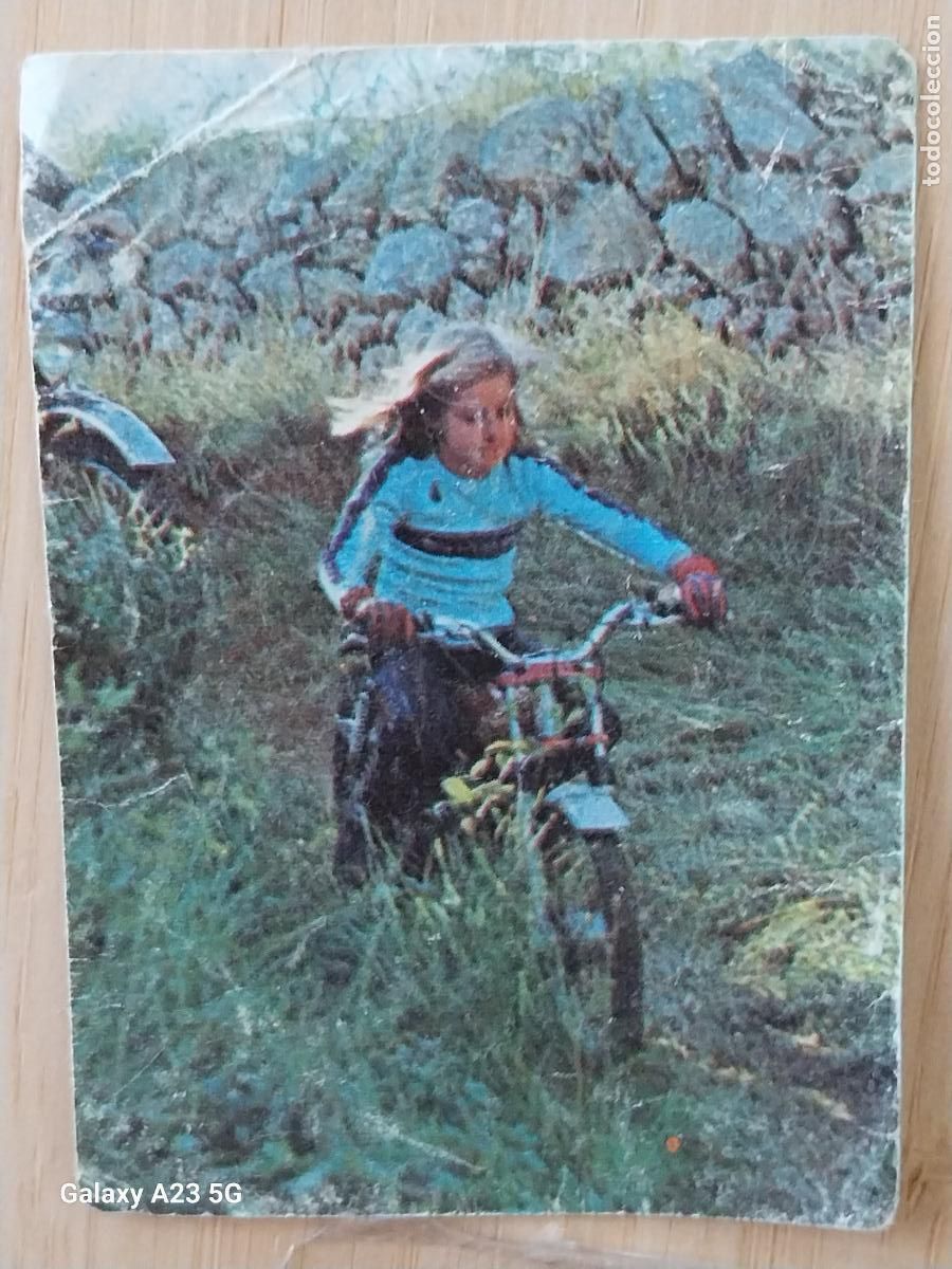 Coleccionismo cromos antiguos: BIMBO PASTELITOS A&Ntilde;O 1975 MUNDO MOTOS CROMO 101 SIN PEGAR NUNCA +