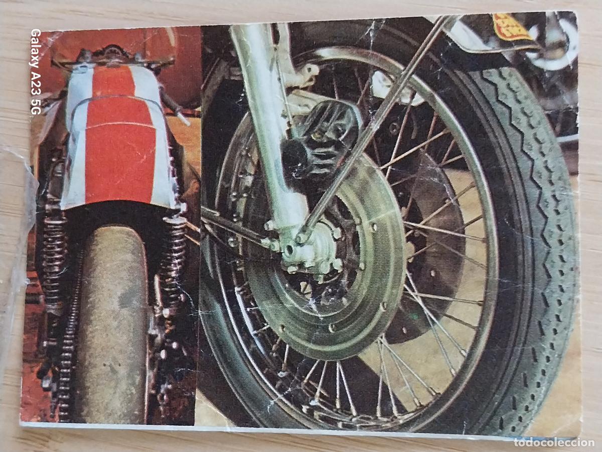 Coleccionismo cromos antiguos: BIMBO PASTELITOS A&Ntilde;O 1975 MUNDO MOTOS CROMO 76 SIN PEGAR NUNCA +
