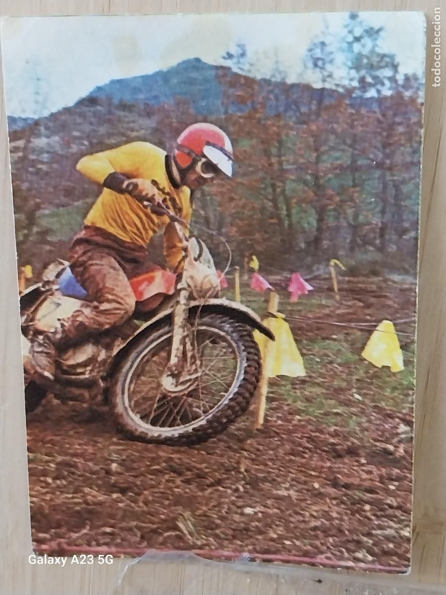 Coleccionismo cromos antiguos: N CASAS BIMBO PASTELITOS A&Ntilde;O 1975 MUNDO MOTOS CROMO 22 SIN PEGAR NUNCA +